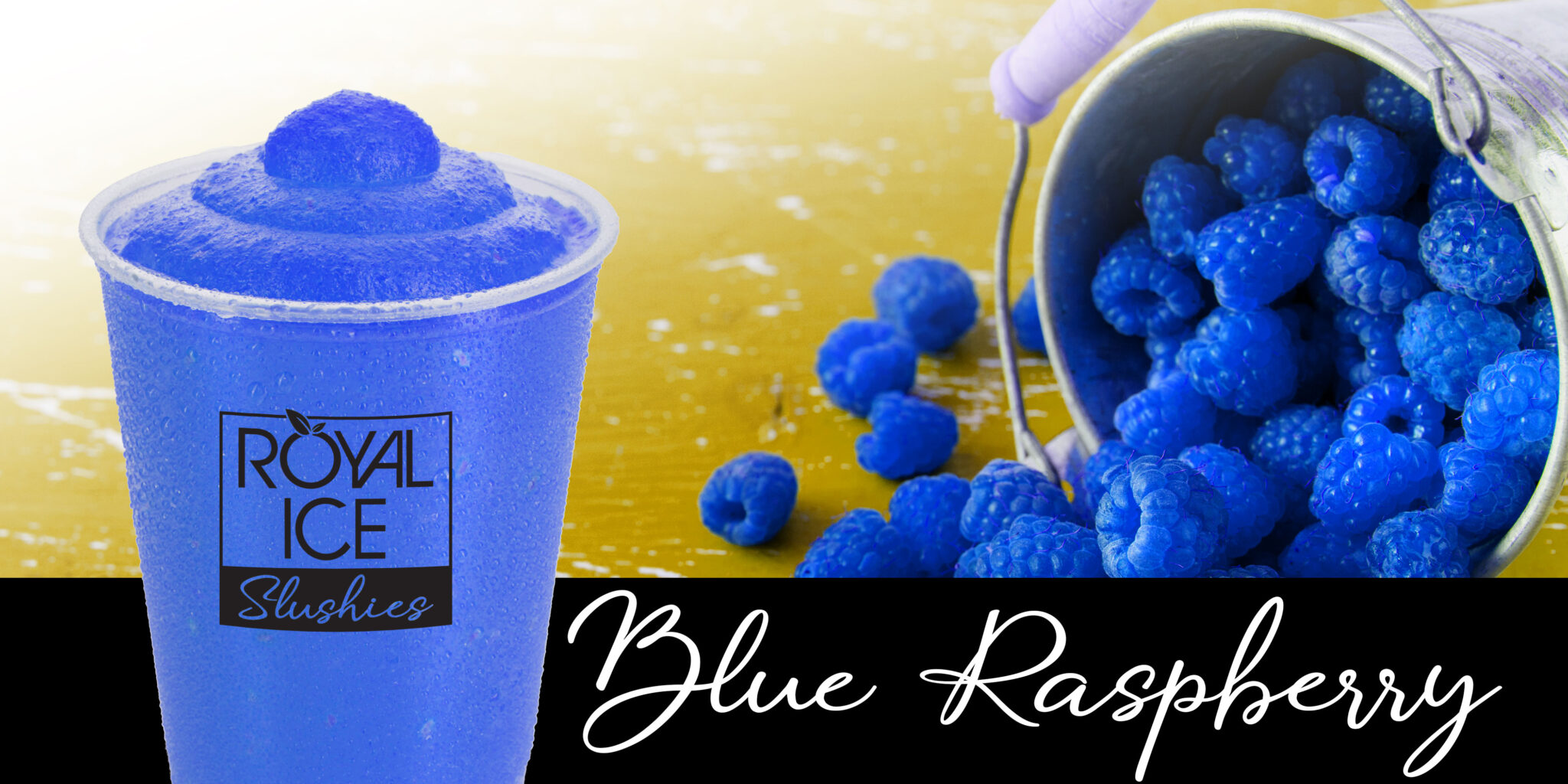 Blue Raspberry Royal Ice Slushie Royal House Beverages 1233